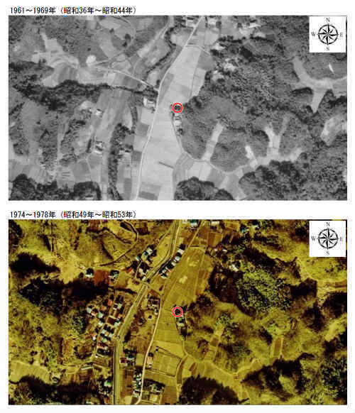 ブルーミングガーデン黒須田 あざみ野新築一戸建て3棟：土地の履歴：古地図・過去の航空写真 (2).jpg