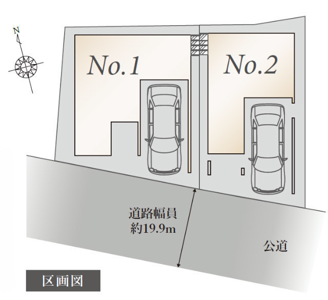 【ラグラス宮前平８～犬蔵】区画図