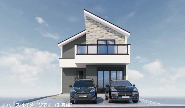 【KIS横浜市都筑区東山田】外観パース