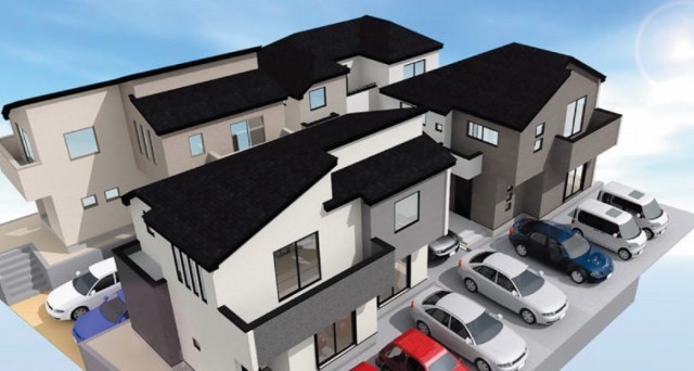 【新築一戸建｜町田市小川2丁目】外観パース