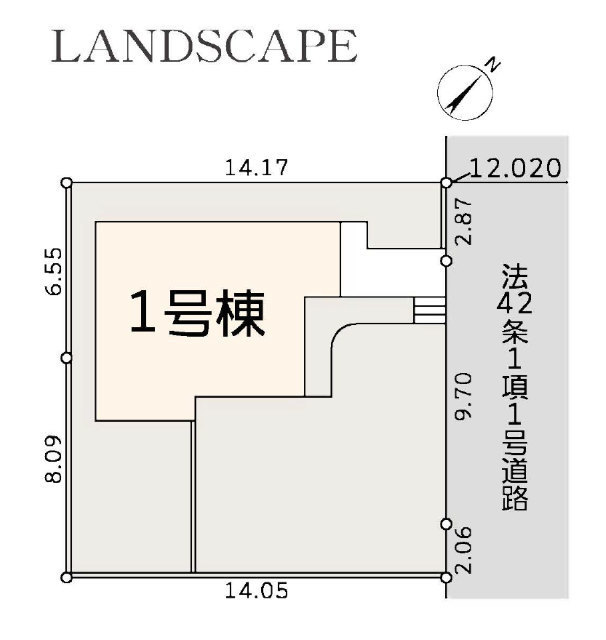 【リーブルガーデン美しが丘西3丁目第2】区画図
