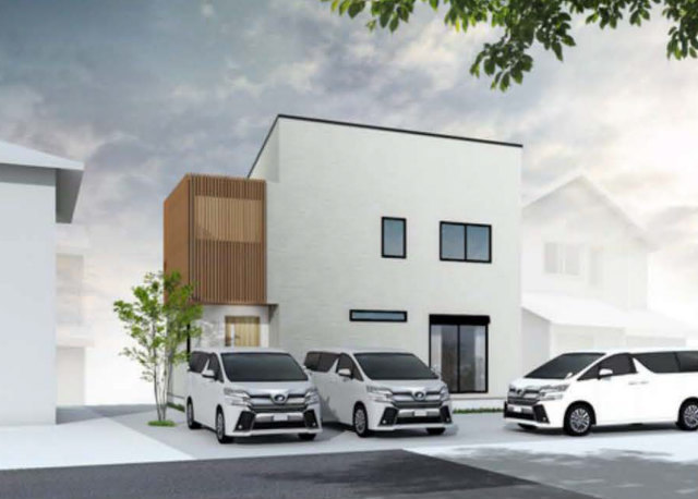 住まいるホームなら仲介手数料無料!!★【新築一戸建|町田市玉川学園8丁目】外観パース