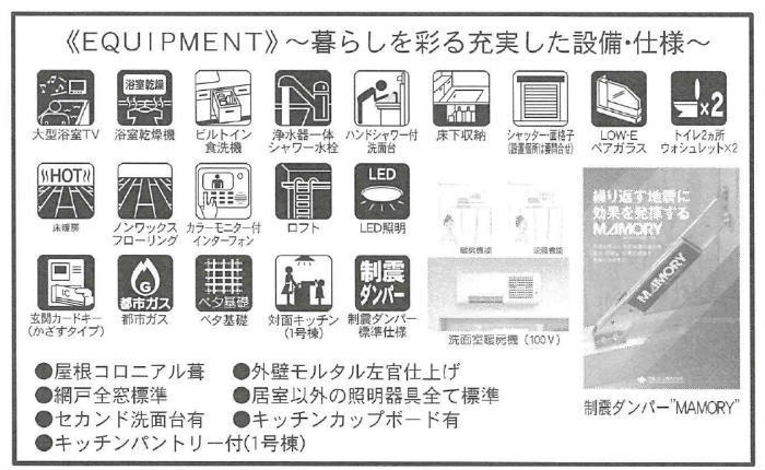 ガルボシティー 永福2丁目 新築一戸建て2棟 永福町駅＆下高井戸駅 (設備・仕様).jpg