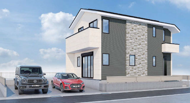 【ケイアイグレイス府中市北山町3期】外観パース