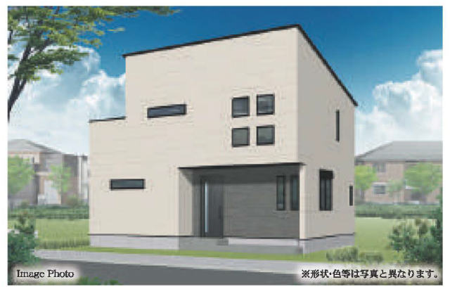 【新築一戸建全2棟｜川和町Ⅱ】外観パース２
