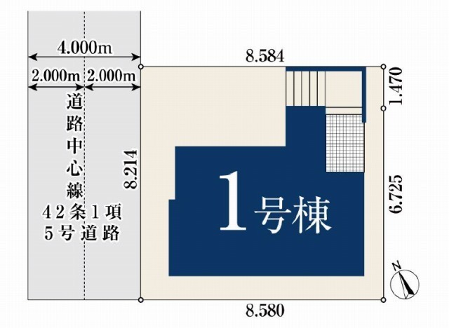 【ミラスモ中原区井田3丁目】区画図