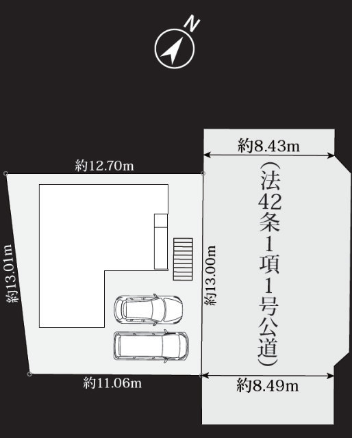 【Wise Very～青葉区もえぎ野】区画図