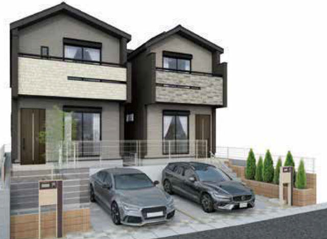 【ブルーミングガーデン小柳町5丁目】外観パース