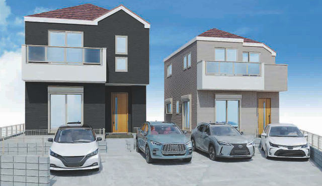 【FiT稲城市平尾6期】外観パース