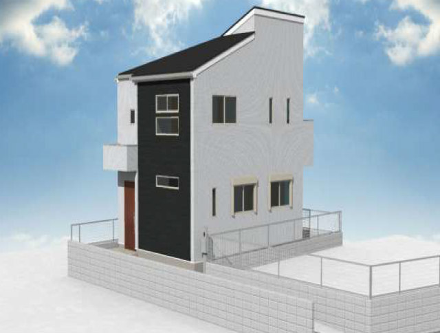 【ミラスモ三鷹市中原225①】外観パース