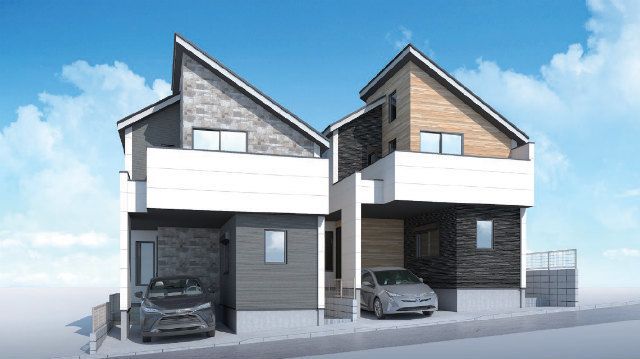 【ケイアイグレイス府中市分梅町8期】外観パース