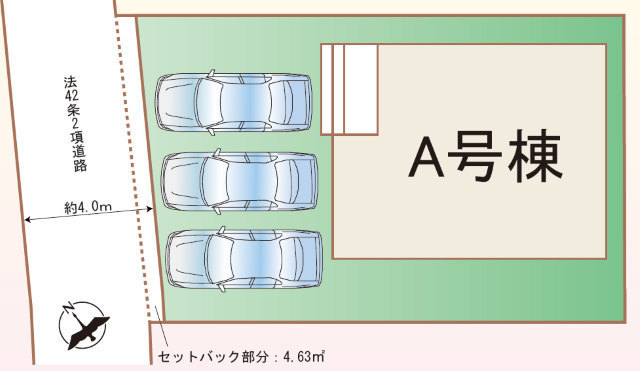 【ハートフルタウン元石川町5360番】区画図