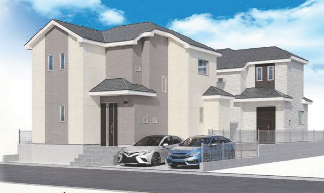 【ハートフルタウン成瀬台2丁目】外観パース