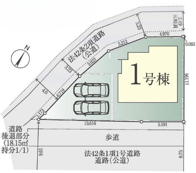 【FiT横浜市緑区北八朔町1期】配置図