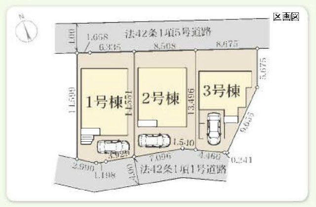 【リーブルガーデン.S多摩区枡形2丁目】区画図