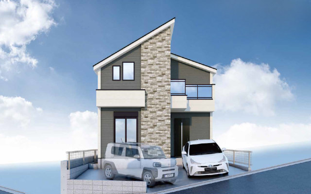 【KIS横浜市青葉区あざみ野2期】外観パース