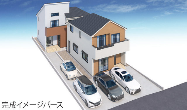 【ニュービルドシリーズ東本郷4丁目】外観パース