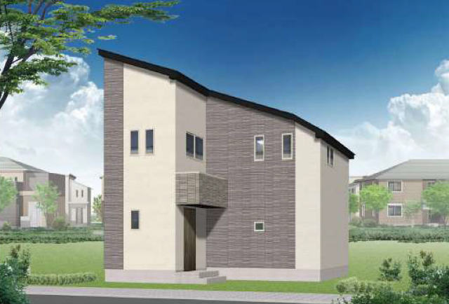 【新築一戸建全4棟|町田市第6大蔵町】外観パース2