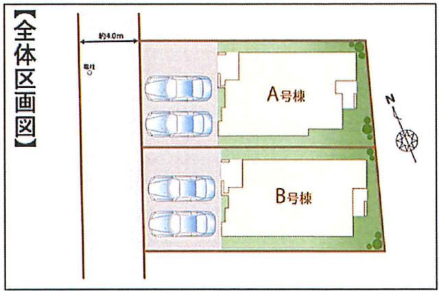 【ハートフルタウン富士見ヶ丘8期】区画図