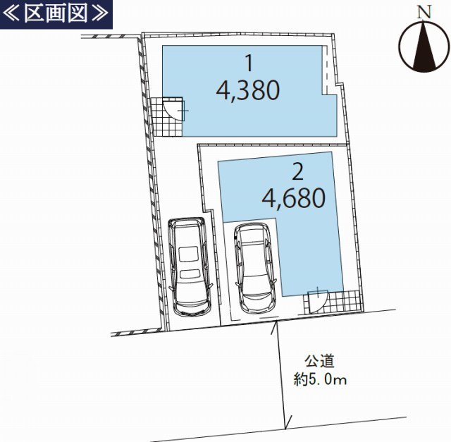 【FIORE久地Ⅱ】区画図