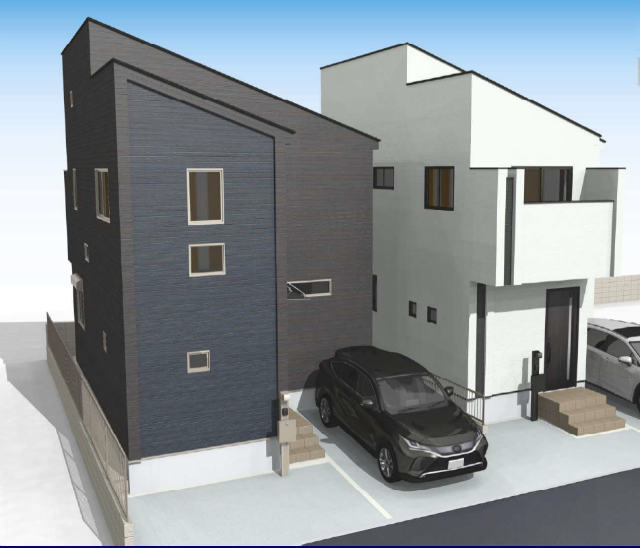 【ミラスモ深大寺元町123②】外観パース