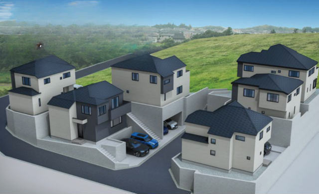 【プラスエーハウス南生田1丁目】外観イメージパース