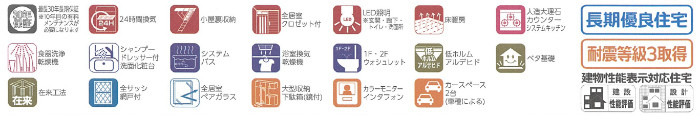 ブルーミングガーデンみたけ台 青葉台駅 新築一戸建て2棟：仕様設備・長期優良住宅・住宅性能評価書・耐震等級３.jpg