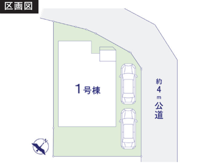 【サニータウン高田西5丁目】区画図
