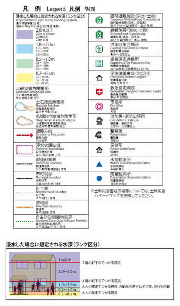 ラグラス町田Ⅴ 小田急線「町田」駅徒歩18分：町田市南大谷 新築一戸建て 洪水・土砂災害ハザードマップ (2).jpg