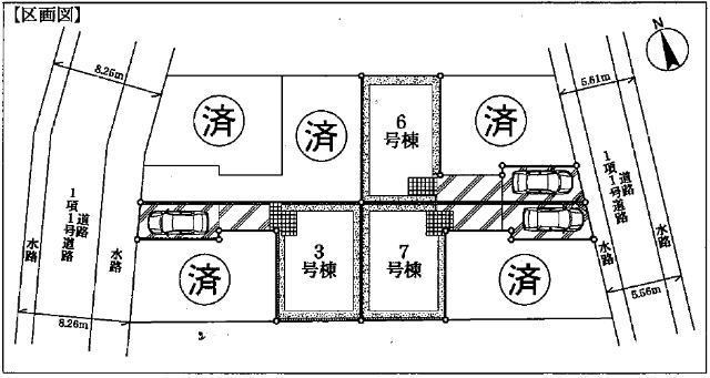 【フォレストタウン井田杉山町】区画図