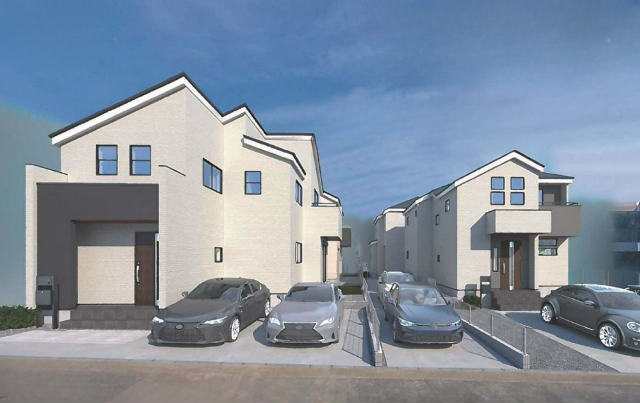 【リーブルガーデン.Ｓ真光寺2丁目】外観パース