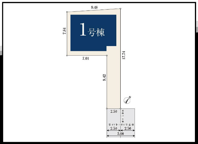 【ミラスモ牟礼624①】区画図