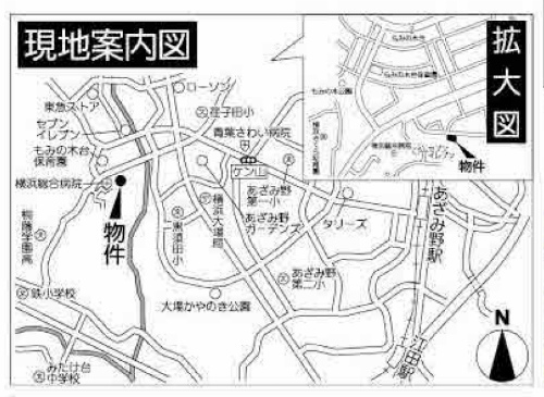 フォレストタウン鉄町 全4棟 地図.jpg