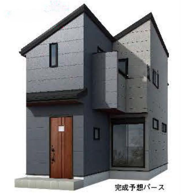 【リーブルガーデン若松町第11】外観パース