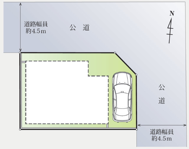 【G・Aレジデンス新吉田東5丁目】区画図