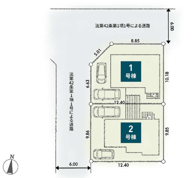 【AOIstyle～町田市第4成瀬台】区画図