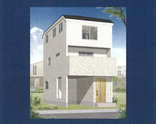 【ミラスモシリーズ川崎市高津区下作延421①】外観パース