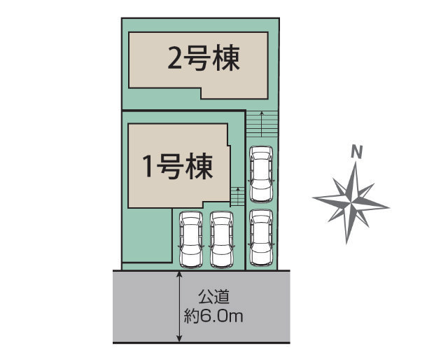 【ブルーミングガーデン町田市成瀬台2丁目 区画図