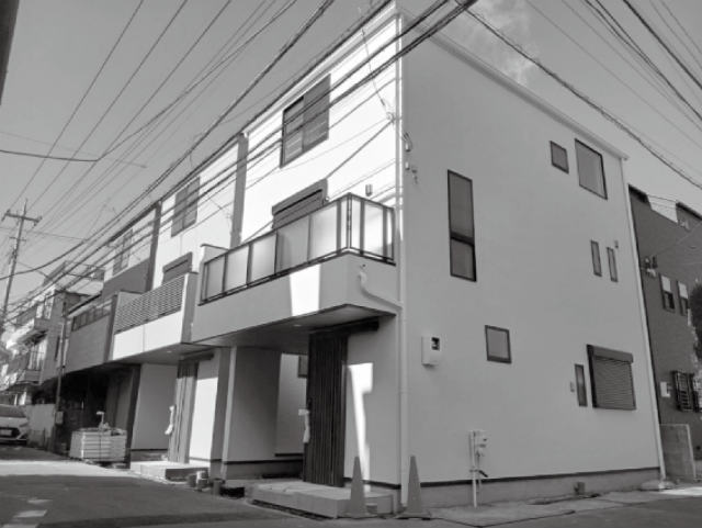 【Alba Housing～新築一戸建全3棟 元住吉(井田杉山町)】「外観