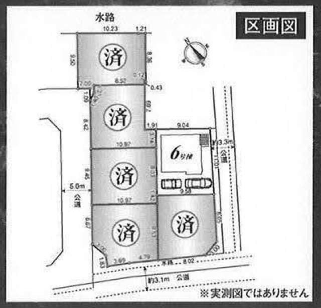 【ル・ヴェールコート稲城長沼7期】区画図