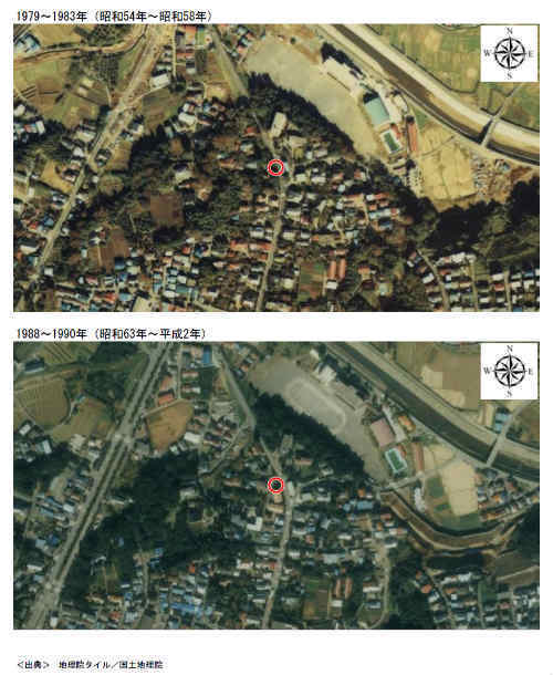 リーブルガーデン東寺方 第1期 全4棟 聖蹟桜ケ丘駅徒歩15分 新築一戸建て 土地の履歴：古地図・過去の航空写真 (3).jpg