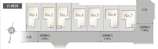 【ラグラス読売ランド前6-2】区画図