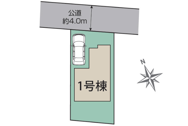 【ブルーミングガーデン三鷹市新川2丁目】区画図