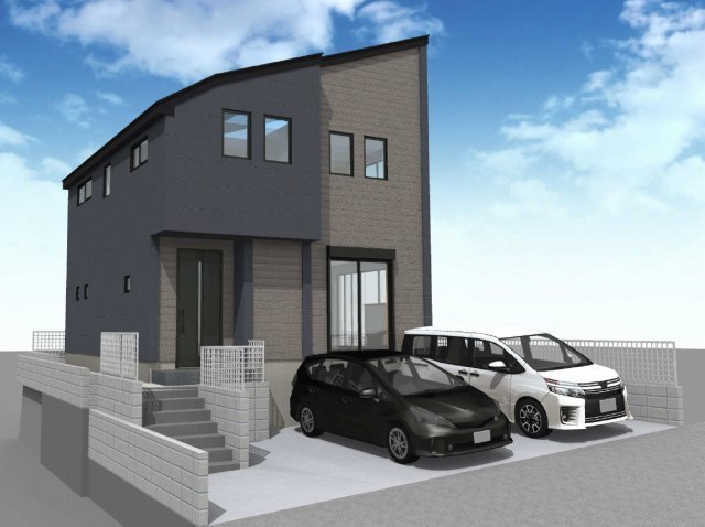 【ミラスモ虹ヶ丘124①】外観パース