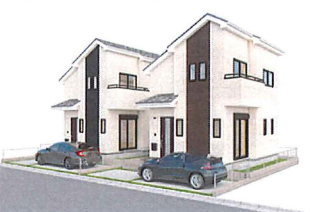 【ハートフルタウン深大寺南町4丁目33番】外観パース