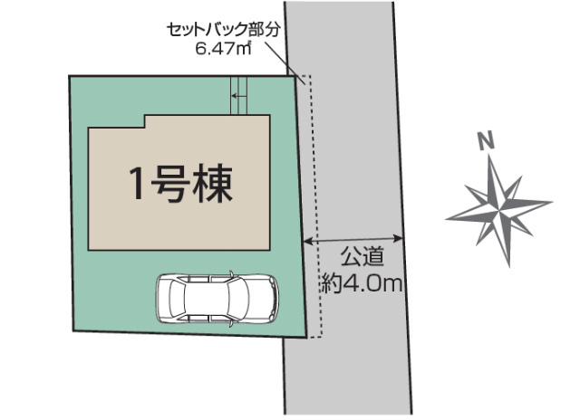 【ブルーミングガーデン矢野口】区画図