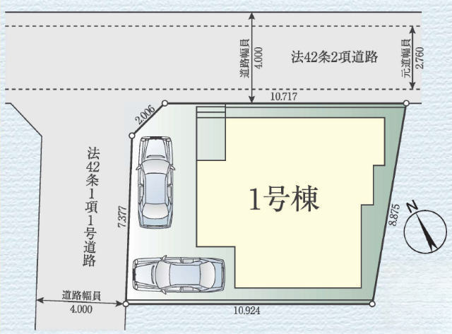 【FiT町田市金森東2期】区画図