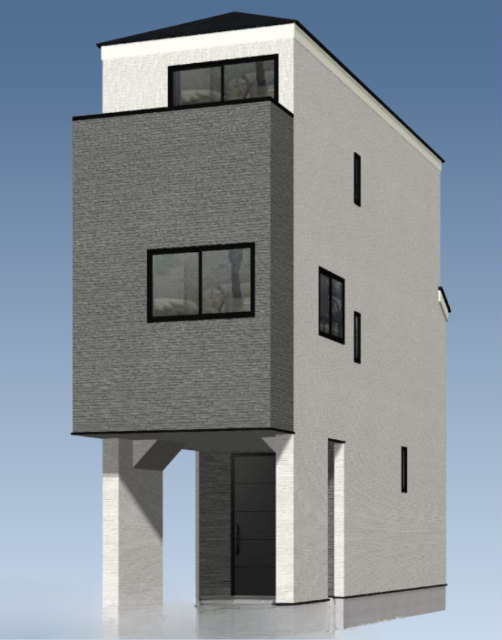 【新築一戸建全2棟｜川崎市中原区中丸子】外観