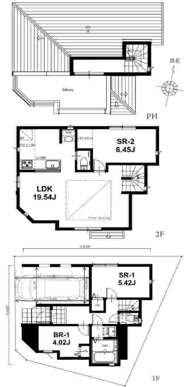 【長津田町02981②2号棟】間取図