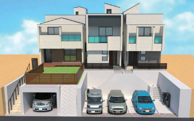 【新築一戸建全3棟｜藤が丘2丁目】外観